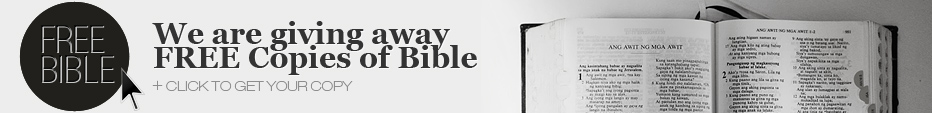 We are giving away free copies of Bible